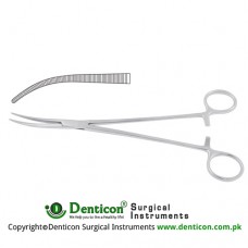 Kelly Dissecting and Ligature Forceps Fig. 1 Stainless Steel, 22.5 cm - 8 3/4"